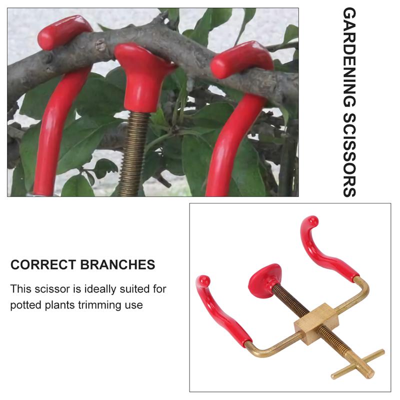 1pc pottesakse bonsai værktøj praktisk havesaks bonsai beskæringssaks beskæring haveværktøj til hjemmebutik
