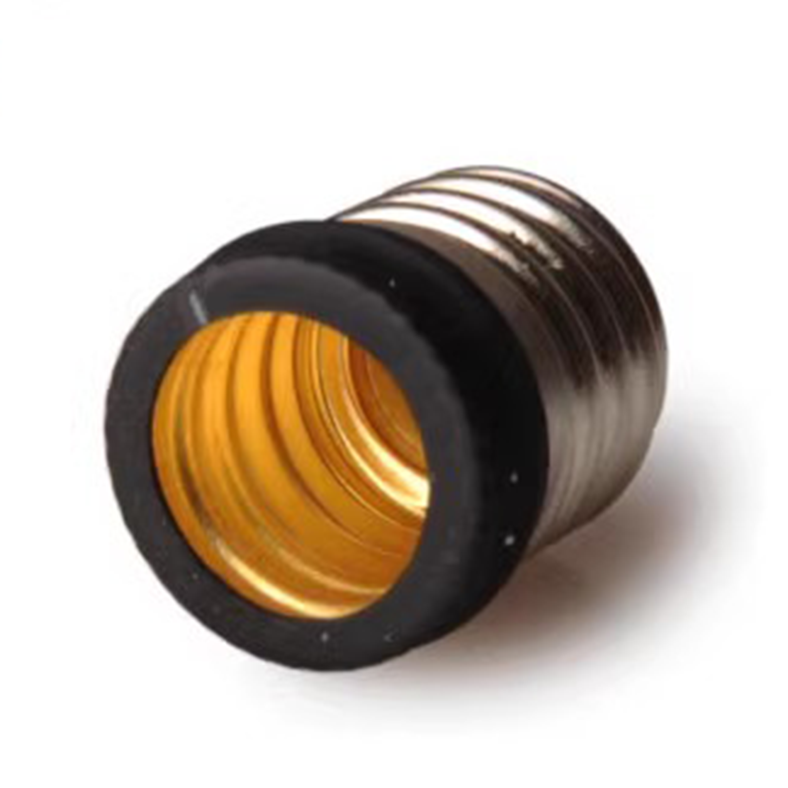 2PCS E17 to E14 Adapter, E17 to E14 Socket Converter for LED/CFL/Halogen Bulbs, Durable Lamp Holder Base Adapter