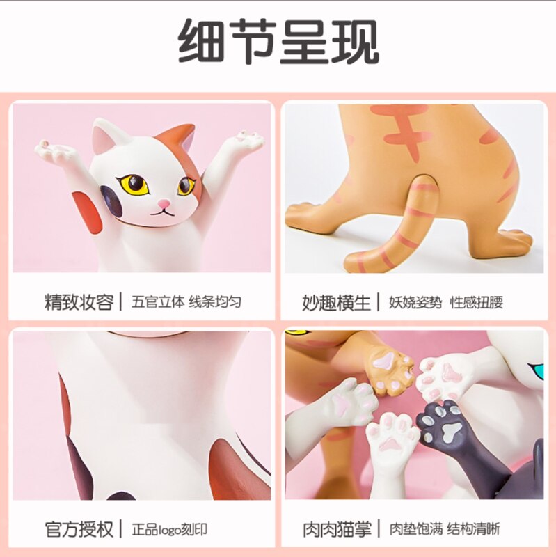 Cat Pen Holder Enchanting Cat Pen Holder Cat Pen Holder Lift Pen Cat Pen Holder Decoration Capsule Toy Cute Kitten