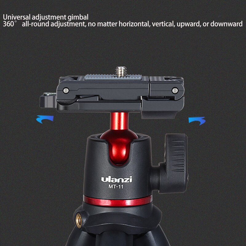 Ulanzi MT-11 statyw ośmiornica MiniSingle aparat mobilny ambona na żywo uchwyt ręczny