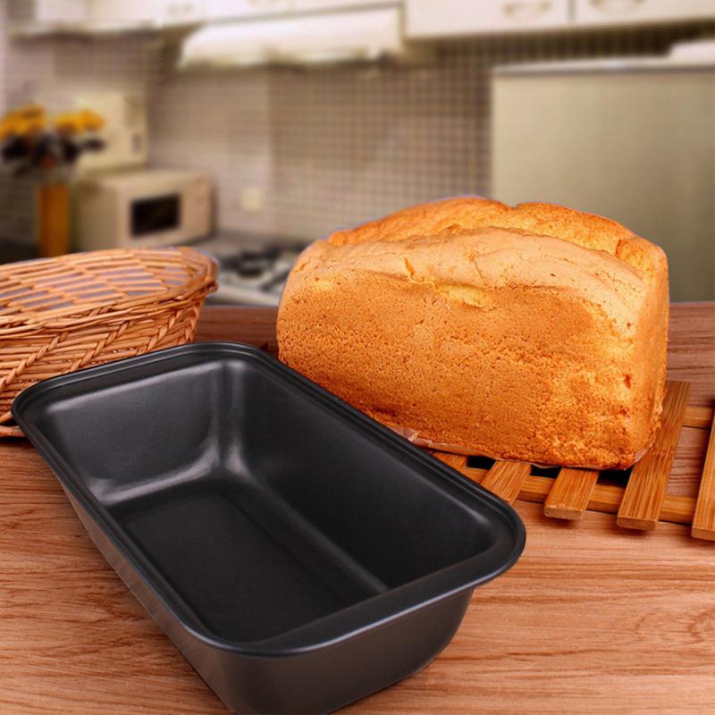 Carbon Steel Oval Shaped Bread Baking Dishes Non-stick Cake Pan Cheese Cake Toast Pan-Bread Cake Mold Kitchen Bakeware Gadget