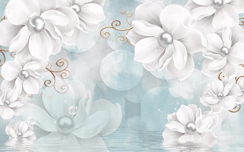 Beibehang 3d behang Custom mode 3D Reliëf roze rose sieraden TV achtergrond papel de parede 3d behang mural