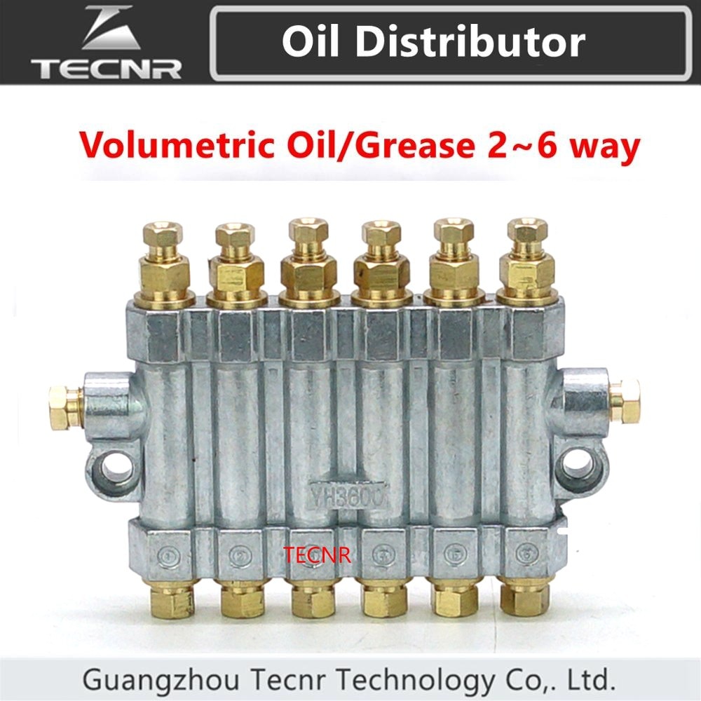 Detective volumetric Oil Distributor Valve for CNC engraving machine