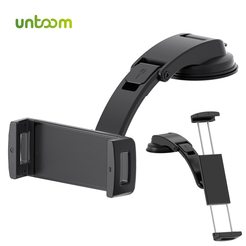 Untoom Auto Dashboard Zuignap Tablet Mobiele Telefoon Houder Voor Iphone Ipad Pro Mini Air Xiaomi Huawei 4.7-12.9 Inch Apparaat