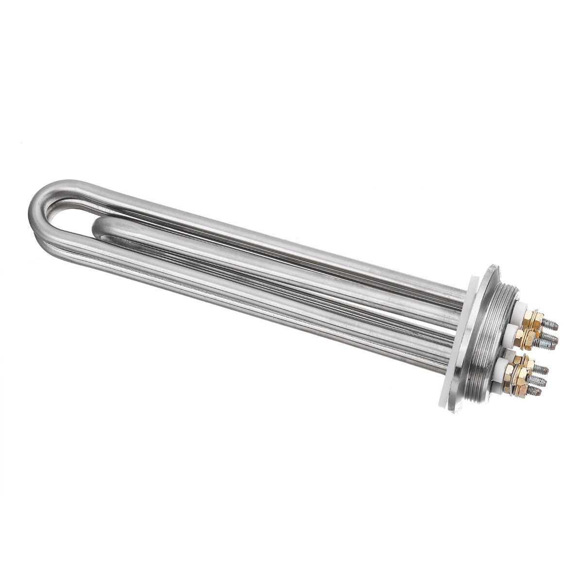 2" Tri-clamp (OD63) 220V Electrical Heating Element Immersion Water Heater Water Oil Heater Pipe 3/4.5/6/9/12KW All 304SUS