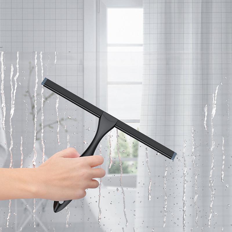 Lavavetri per la casa Tergicristallo per doccia in silicone per porte in vetro Tergicristallo Spazzola per la pulizia delle piastrelle in vetro lavasciuga per la pulizia del parabrezza