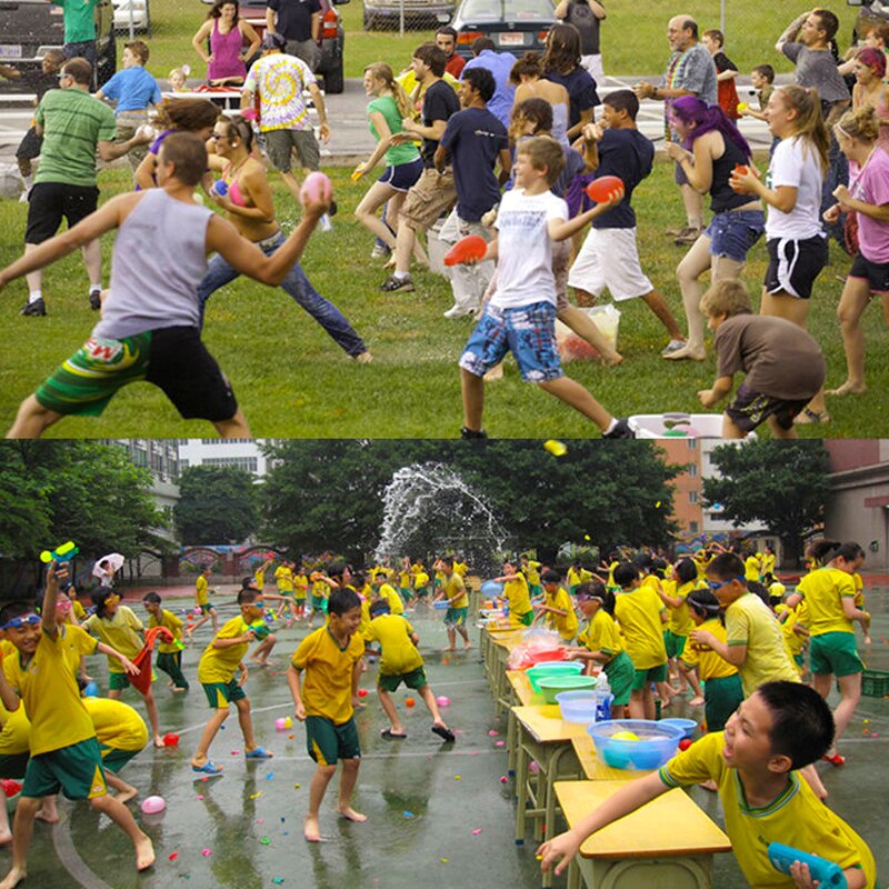 666Pcs Water Ballonnen Bos Gevuld Met Water Ballonnen Latex Ballonnen Speelgoed Rapid Injectie Zomer Water Speelgoed Spel Speelgoed