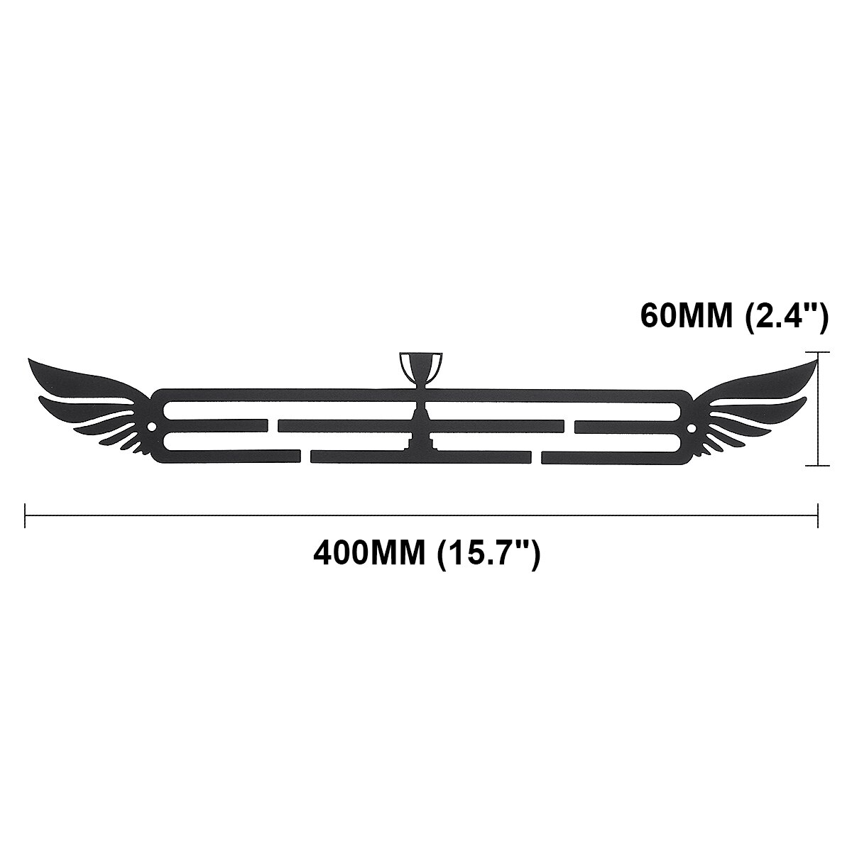 30+ Medals Medal Hanger Medal Holder Display Rack Running Swimming Gym Marathons Bike Sport Medal wings Decoration