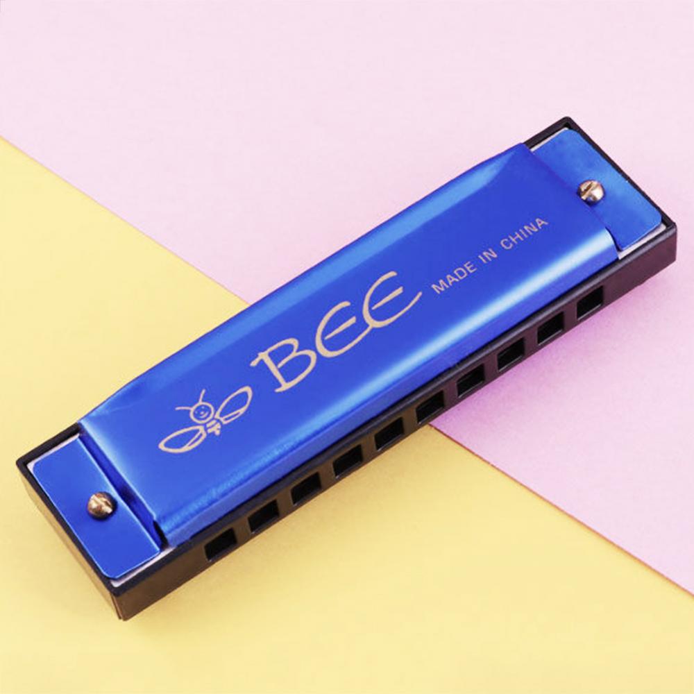 caldo metallo 10 fori polifonia 3 colori strumento di armonica di alta qualità gaita bocca organo armonica diatorica sovrarmonica