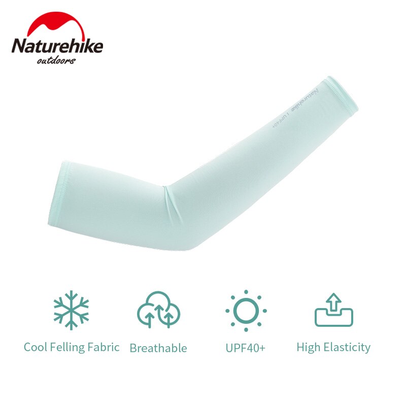 Naturehike UPF40+ Breathable Sunproof Sleeve High Elasticity Summer Sun Protection Sleeves Riding UV Protection Arm Guards