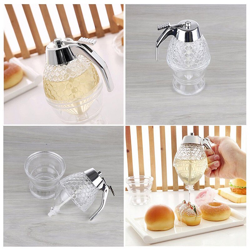 Honey Syrup Dispenser Glass Honey Squeeze Storage ... – Grandado