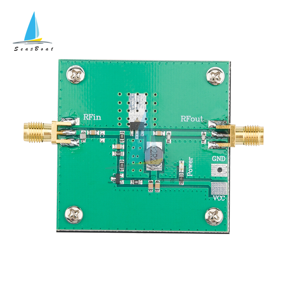 Modulo amplificatore di potenza a banda larga 433Mhz 5W RF DC 5-7.2V amplificatore RF ad alta frequenza a bassa potenza