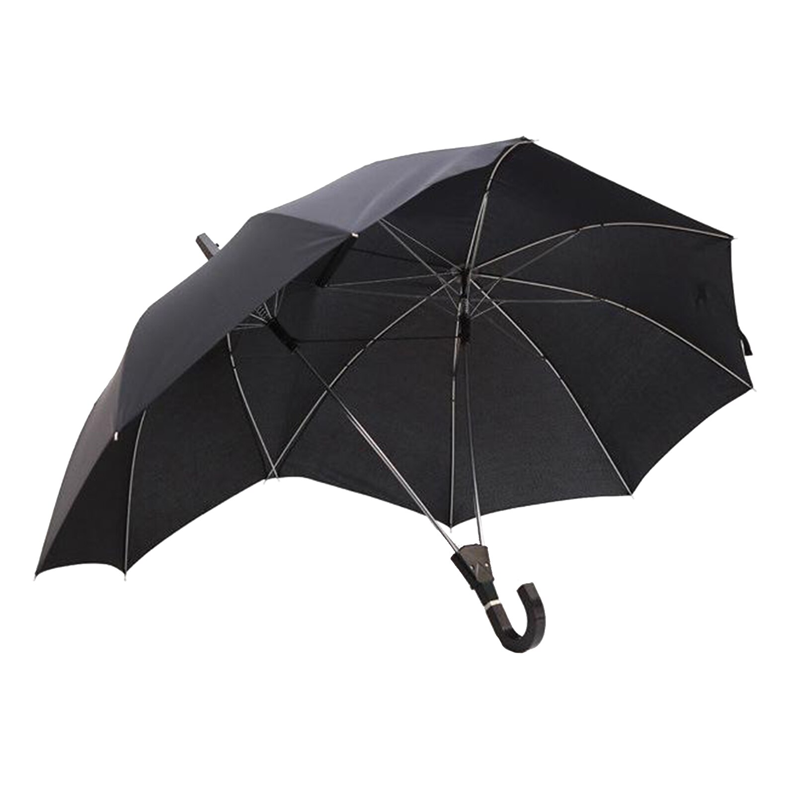 Automatic Open Umbrella Anti-UV Rain Windproof Couple's Umbrella Novelty Large Travel Women Men