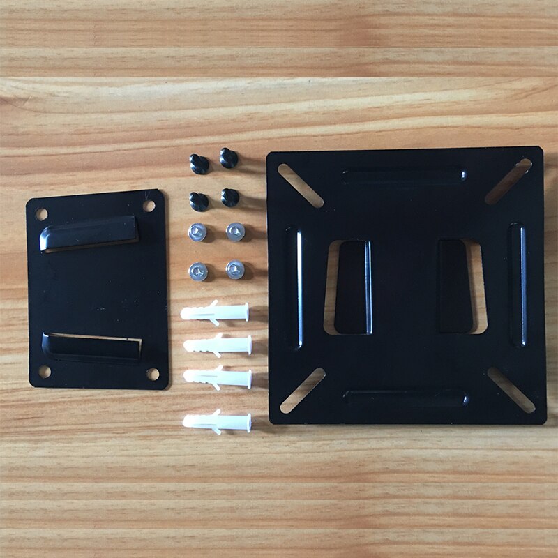 Soporte Universal de pared para TV, soporte de Panel plano fijo para Monitor LCD LED de 14-26 pulgadas, marco de TV VESA 75/100 LCD LED