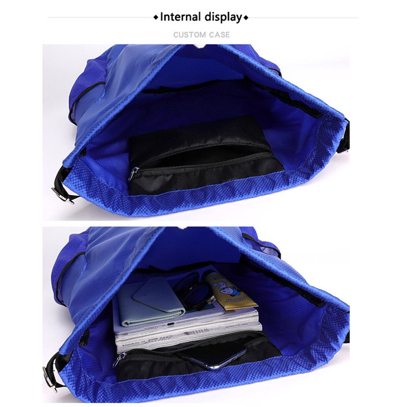 Bolsa de natación suave impermeable al aire libre, mochila de doble hombro para gimnasio, senderismo, playa, Camping, con cordón