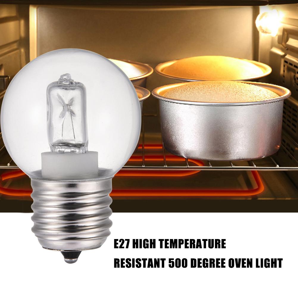 25 W 40 W Ofenleuchte 110 V 220 V E27 Hochtemperaturbeständig 500 ℃ sicher Ofen Dampfer Kühlschrank Mikrowelle Glühbirne Ofenlampe