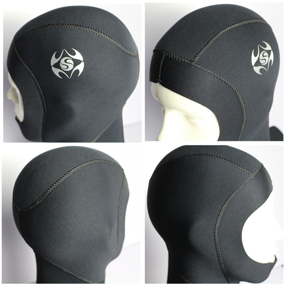 3mm Duiken Cap Neopreen Hoofddeksels Duiken Snorkelen Nek Hoed Waterdichte Warme Oorbeschermers Onderwatervissers Zwemmen Hood Cap