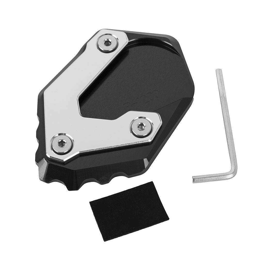 Placa de extensión de pata de cabra para motocicleta, soporte lateral de pie, almohadilla de agrandamiento para BMW R 1200 GS R1200GS LC