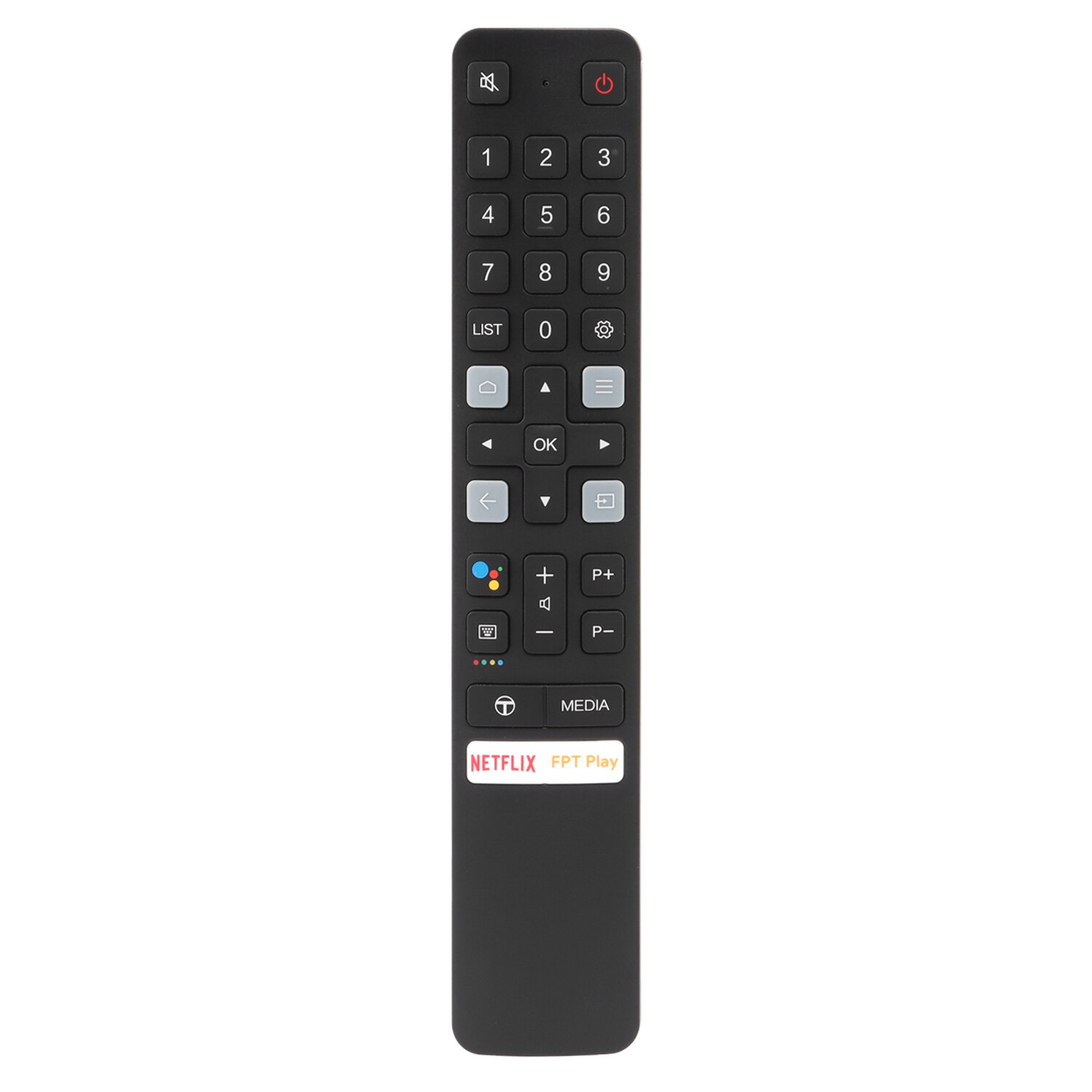 mando a distancia RC901V FMR7 para TCL LCD LED TV con Media NEXFFLIX FFPT Play, controlador,