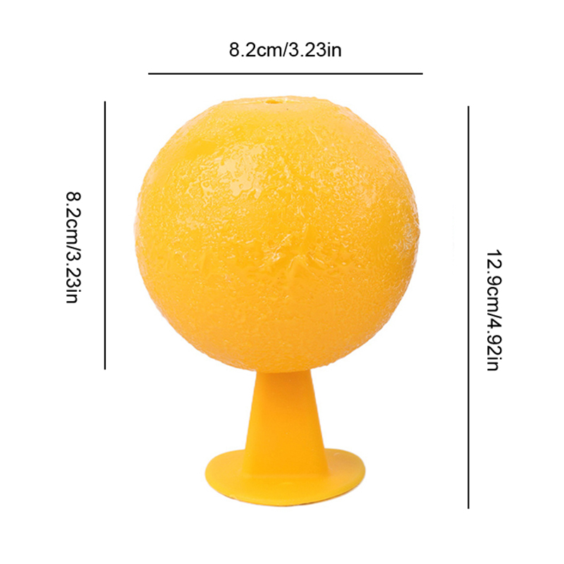 Fruit Fly Traps Flying Insects Trap Ball Fruit Flavor Trap Kitchen Home Sticky Trap For Indoor Outdoor Mosquito Collector