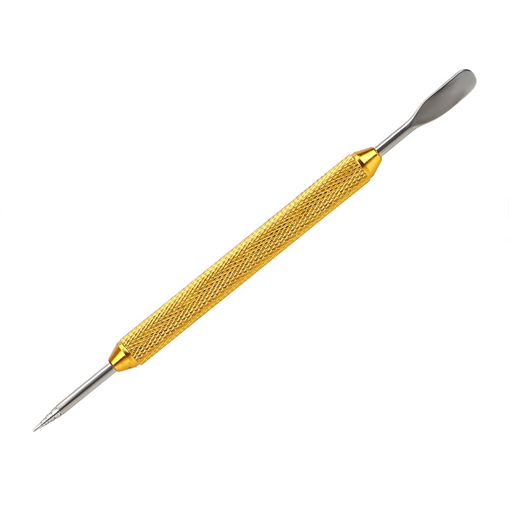 Niceyard koffiesjablonen koffieservies diy koffiekunstnaald roestvrij staal 1pc barista-tool latteschuimspatel