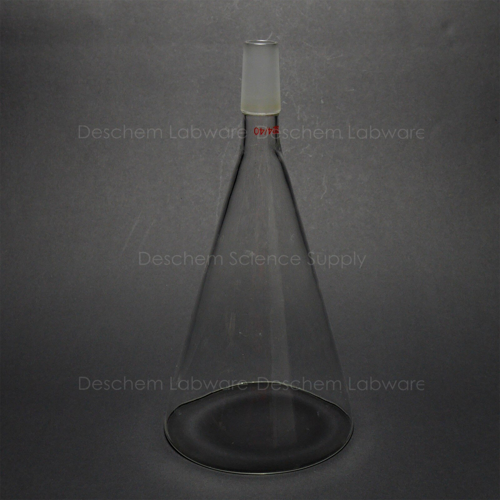 125mm,24/40,Glass Powder Funnel,800ml,Lab Chemistry Glassware