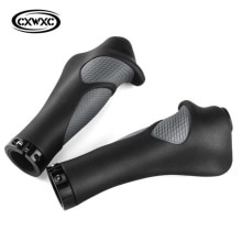 CXWXC Comfy Mountain Bike Handlebar Grips Two Designs Ergonomics Rubber Integrated Bike Handlebar Casing Sheath Shock Absorption