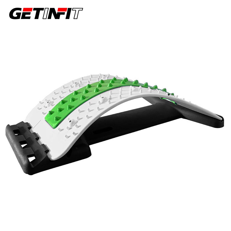 Getinfit Zurück Stretch Ausrüstung Massager Massageador Magie Bahre Fitness Lenden Unterstützung Entspannung Wirbelsäule Schmerzen Relief: B-07