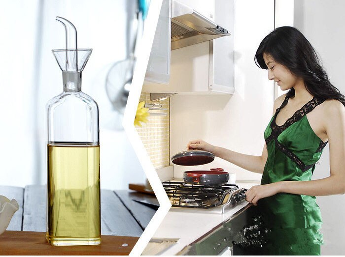1PC eco-amichevole bottiglia di olio aceto ampolla bottiglia di olio di vetro 150ml 250ml 500ml bottiglie di olio di oliva distributore x0004