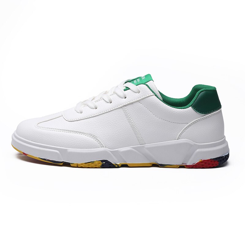 Tenis masculino tennissko til mænd komfort lejligheder sneakers mænd sportssko mænd sneakers billige tennis plataforma: Hvid 2 / 7