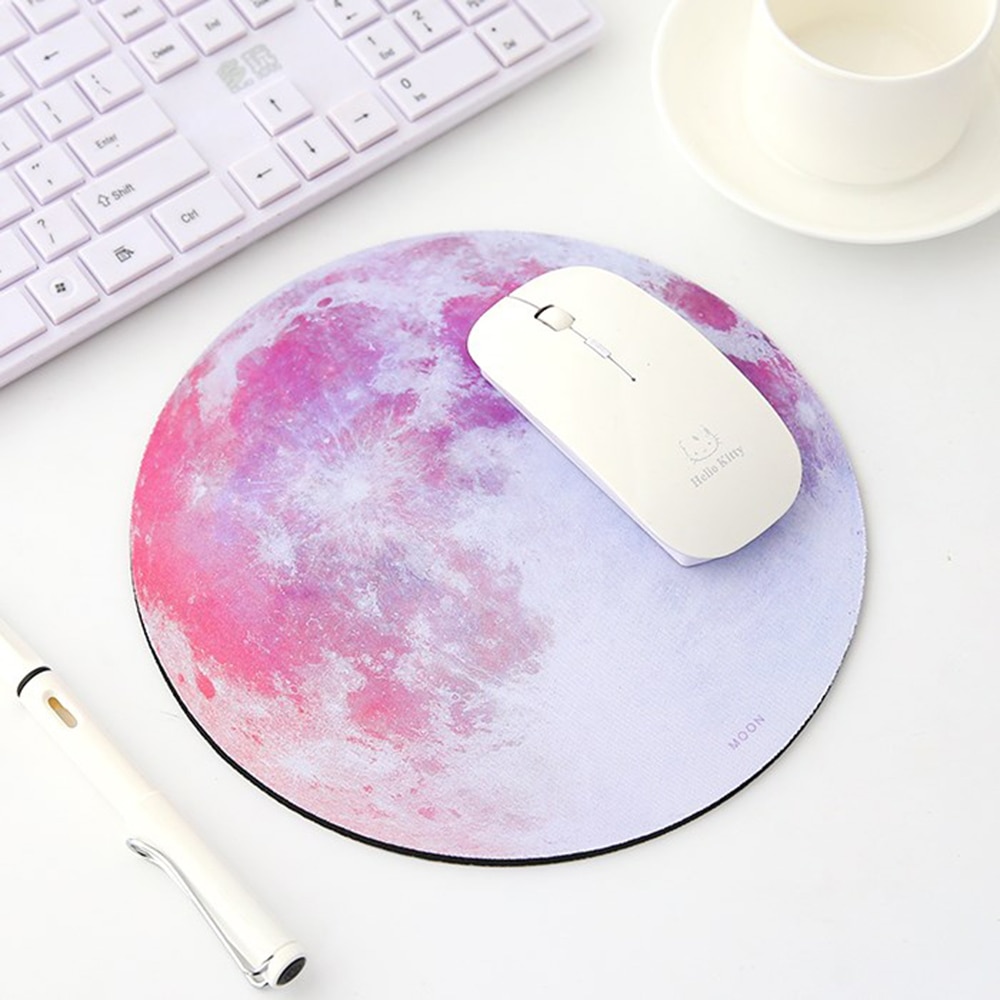 Planet/fruit Series Mouse Pad Soft Natural Rubber Mice Pad Multicolor for Desktop Notebook Gaming Computer Office Accessoy