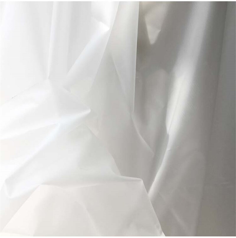 Frosted Translucent Matte Tpu Stof Perspectief Wind Regenjas Diy Tas Stof Plastic Film Waterdichte: white0.1mm / 20cm x 20cm Sample