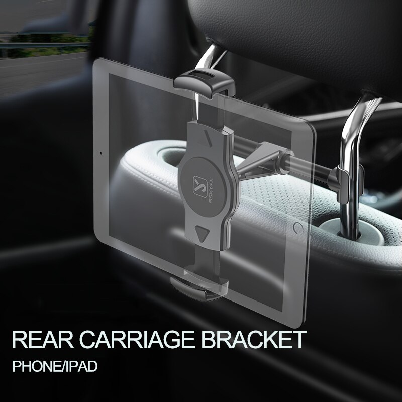 Adjustable Car Tablet Stand Holder for Phone/IPAD Accessories Universal Tablet Stand Car Seat Back Bracket For Inch Tablet
