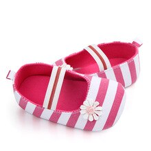Spædbarn baby sko nyfødte småbørneseng sko 2020 klassiske fritid smukke første vandrere bootie blød bund stribet loafer sko