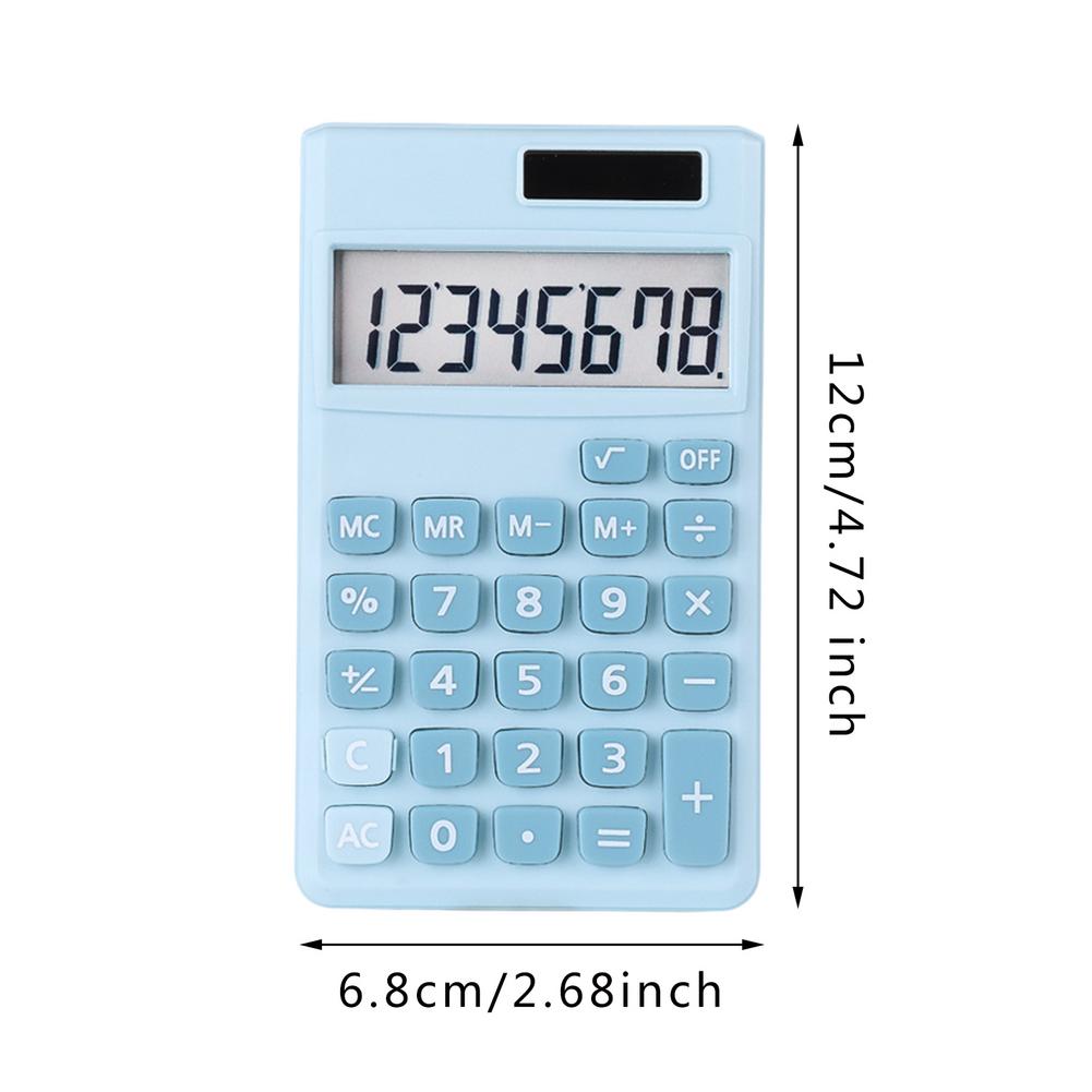 8 Digits Solar Calculator Electronic Calculator Desktop Calculators Home Office School Calculators Financial Accounting Tools