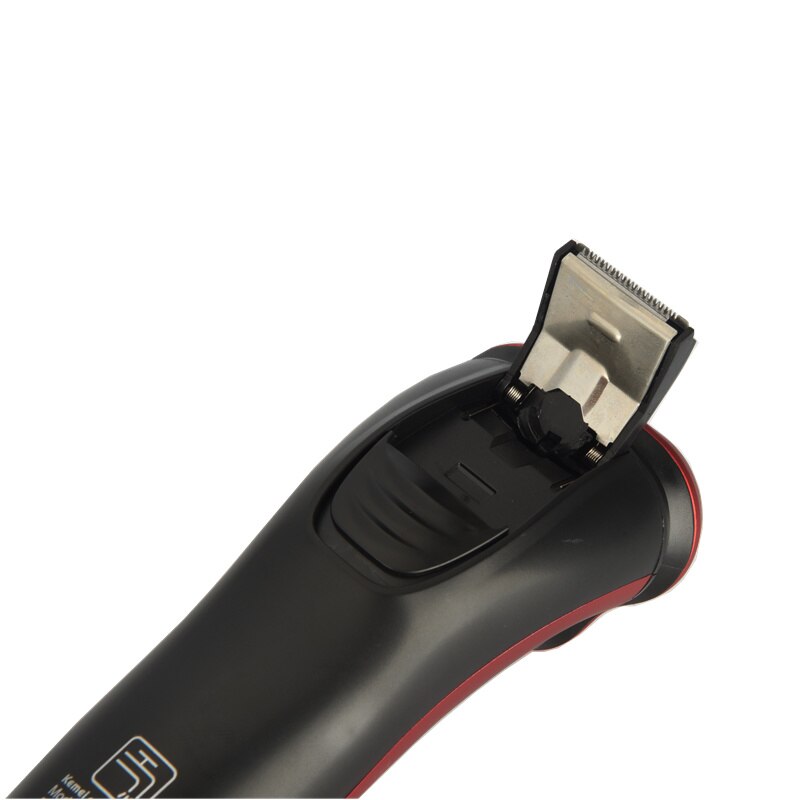 Kemei 3d elektrisch scheerapparaat, oplaadbaar elektrisch scheerapparaat, afwasbaar, drievoudig mes, scheerapparaat voor mannen, baardtrimmer 40d