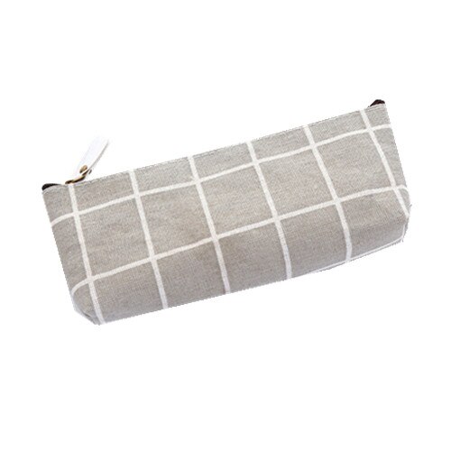 Women Plaid Travel Cosmetic Bag Makeup Storage Bag Handbag Female Zipper Purse Small Cosmetics Make Up Bags Travel Beauty Pouch: DD