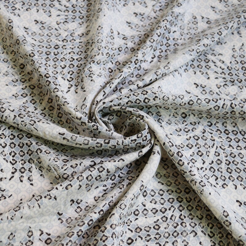 50cm*130cm naturligt vitt vintage blad silkesduk för diy sy klänning lakan 40% spunnet siden 60% bomull patchwork tyg