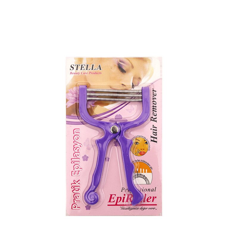 Gezichtshaartrimmer ontharingsapparaat epilator eenvoudig en praktisch vrouwelijk gezichtshaar verwijderen scheren make-up draadgereedschap
