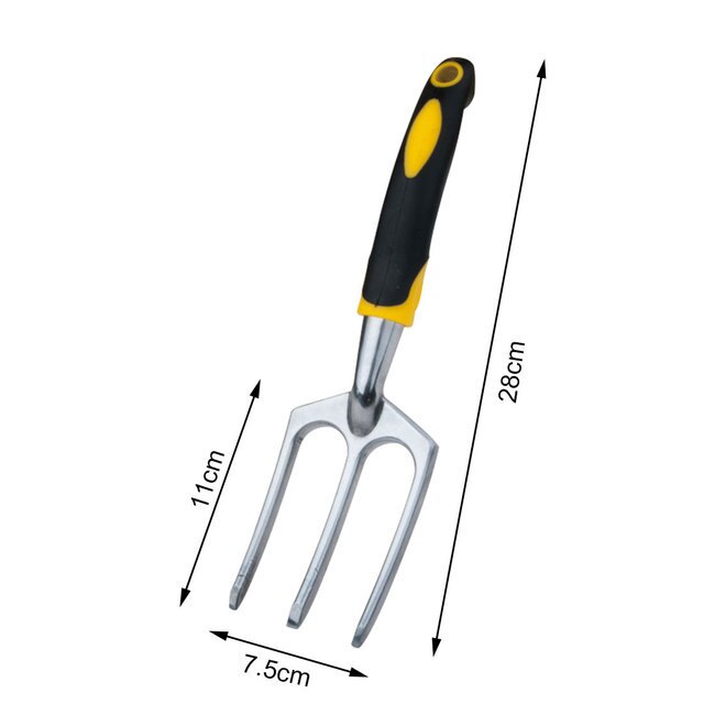 Manual Gardening Tool Set Hand Rake Shovel With Scale Transplant Dig Weeder Cultivator Trowel Non-Slip Ergonomic Handle Tools: D