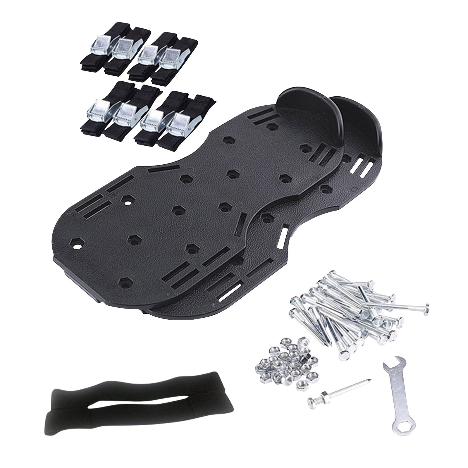 Lawn Aerator Sandals Gardening Floor Paint Self-leveling Cement Construction Nail Shoes Scarifier Grassland Ripper Tool A Pair: A