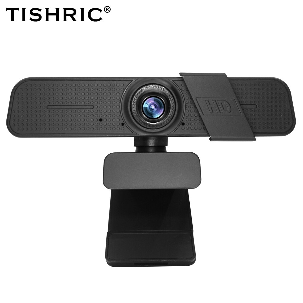 TISHRIC Webcam 2K 2560*1440P Full HD Web Camera PC USB Camera Web Cam 1080p Webcam Computer Web Camera with Microphone Bracket: Webcam 2K