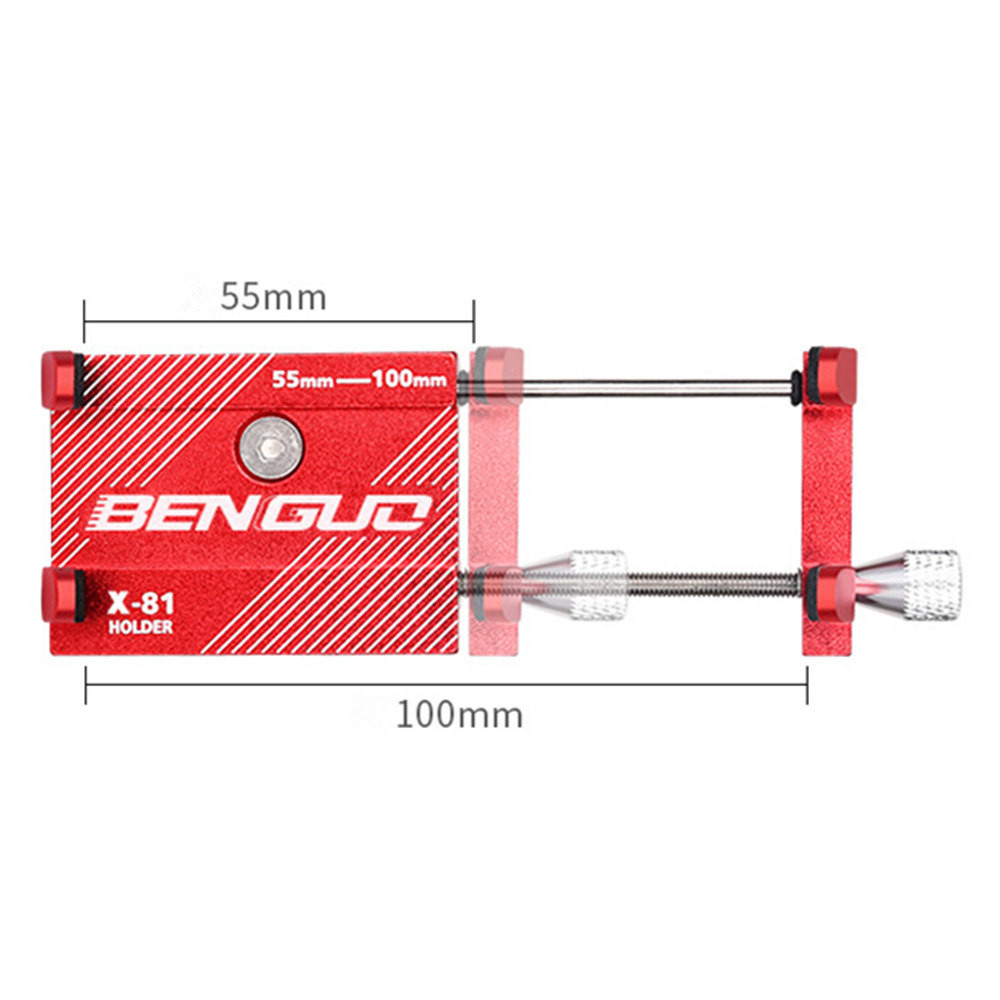 Aluminum Bicycle Phone Holder For Smartphone 50-100mm Adjustable Support 360 degree rotating GPS Bike Phone Stand Mount Bracket