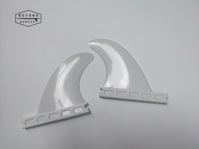 Surfboard Fins Plastic fin Future Fin Tri Set GL Side Fin: White