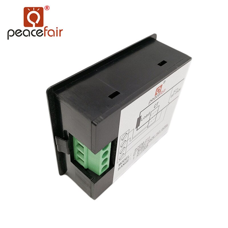 Wattmètre 220V 100A Khw de compteur d'énergie d'économie d'énergie de Digital monophasé à ca PZEM-011 avec la fente de CT