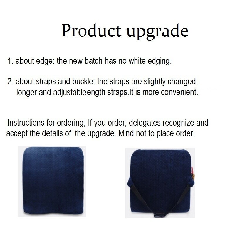 Car Chair Back Support Pillow Cushion Lower Pain Office Use Lumbar Cushion Spine Health Care Memory Foam lumber support Cushion