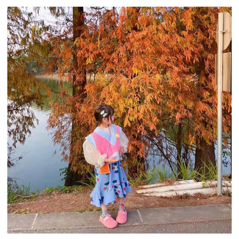 Gonne per ragazze 2022 gonna con stampa in cotone primavera estate per gilet per bambina gonna per bambini primavera abbigliamento per bambini