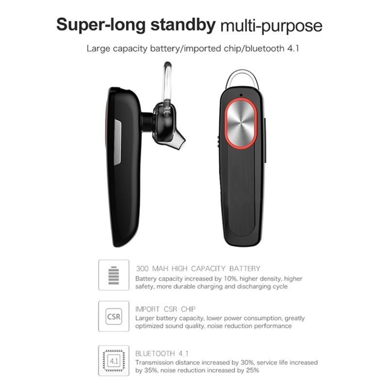 L9 Wireless Headphones Handsfree HD Call Sport Bass Hanging Ear Headset With Microphone Business Earphones TSLM