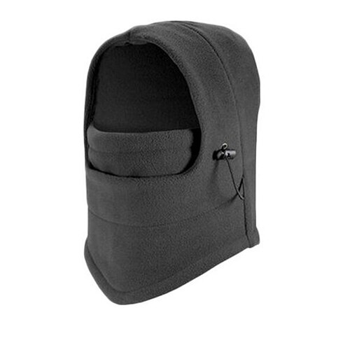 Cap Snowboard Balaclava de Esqui ao ar livre À Prova de Vento Respirável Ciclismo Motociclismo Rosto Cheio Máscara de Equitação: CINZA