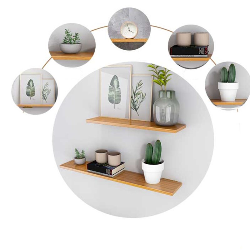 1PC Triangle Wall Bracket Fixed Tray Shelf Wall Mounted Wood Metal Straight Bracket Household Hardware